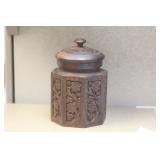 Cylinder Exotic Wood Box