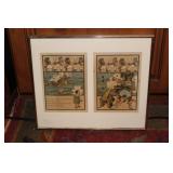Framed Pirate Storybook Pages