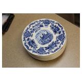 Set of 8 Wedgwood Castle Bread Plates