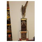 Painted Indian Totem Pole?
