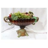 A Plastic Container and Fruits