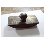 A Japanese Red Lacqeur Smear Preventer