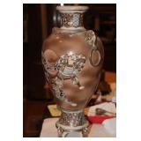 Japanese Satsuma Samurai Vase