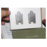 Sterling Christofle Salt and Pepper Shakers