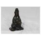 A Vintage Chinese Brass/Bronze Kwan Yin
