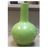 Vintage Chinese Green Vase