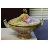 A Vintage Hand Painted Compote