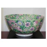 A Chinese Famille Verte Center Bowl