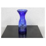 A Cobalt Blue Glass Bottle