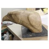 Large Marble/Stone Eagle Head