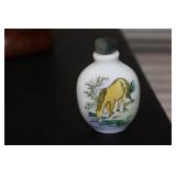 A Vintage Chinese Porcelain Snuff Bottle