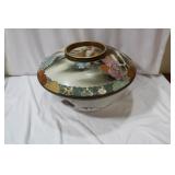 A Large Kutani Bowl with Lid