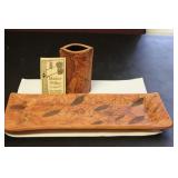 A Signed Meyer Malabar Pottery