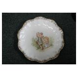 A Vintage Plate - Mother and Daughter?