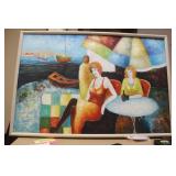 Contemporary Oil on Canvas Painting