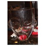 Picasso Style Orrefors Crystal Vase