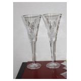 Pair of Waterford Flutes