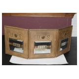 A Part of a US Post Office Doors