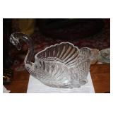 Swan Glass Bowl