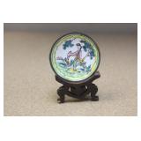 Chinese Enamel Small Plate
