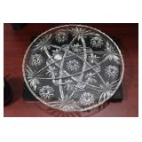 A Pressed Glass Tray