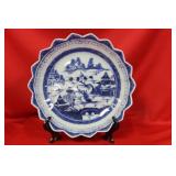 A Chinese Blue and White Plate