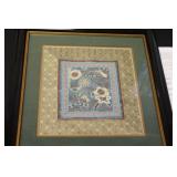 Framed Vintage Chinese Embroidery / Textile