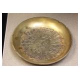 Heavy Brass or Bronze Ashtray