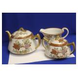 Set of 3 Kutani Tea Set