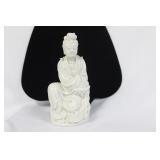 A Vintage Chinese Blanc de Chine Kwan Yin