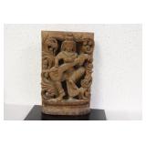 An Oriental Wooden Plaque