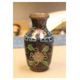 Antique Chinese Cloisonne Vase