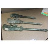 Lot of 3 Jade Knives