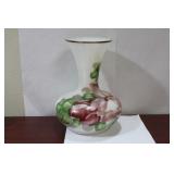 A Handpainted Glass Vase