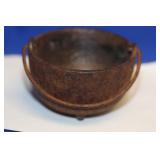 A Small Vintage Cast Iron Bucket