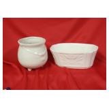 Lot of 2 Shawnee Plant Pots