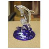 Art Glass Dolphin