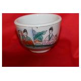 An Old Chinese Export Advertising Teacup