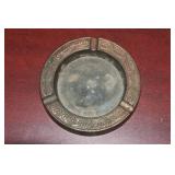 An Advertising Metal Ashtray