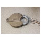 Old Yale Lock with Key