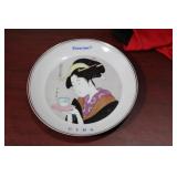 A Rare Rimactone Ciba Advertising Japanese Plate