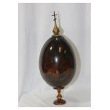 A Vintage Easter or Christmas Egg on Stand