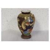 A Vintage Japanese Satsuma Vase