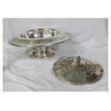 Silverplated Serving Dish with Lid