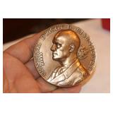 Dwight Eisenhower Bronze Plaque