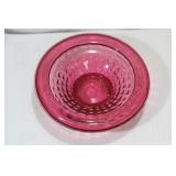 A Ruby or Cranberry Red Bowl