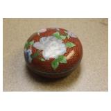 Chinese Cloisonne Round Box