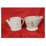 Lot of 2 Shawnee Plant Pot