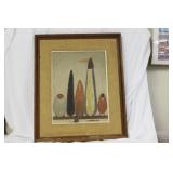 A Retro Oil on Board Painting