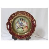 A German Two-Handle Plate